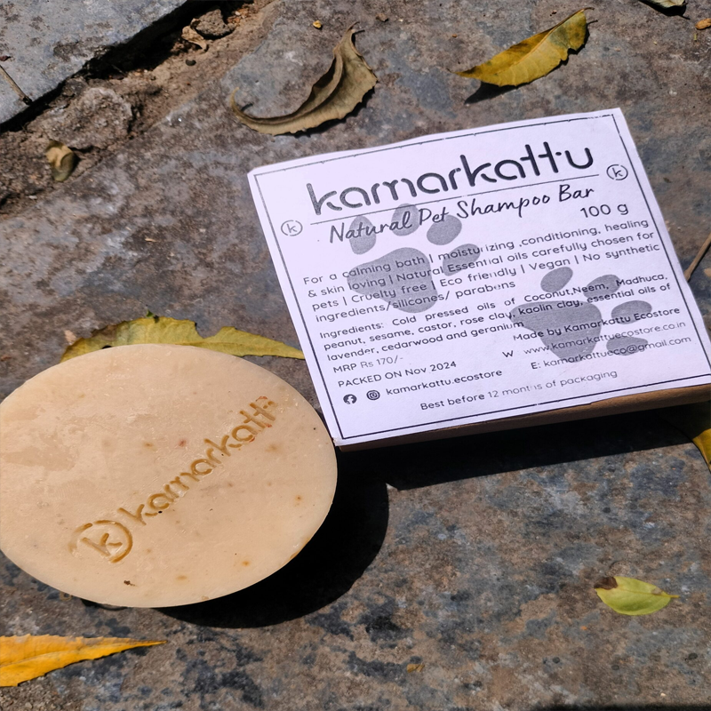 Natural Pet Shampoo Bar