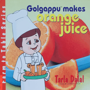 Golgappu makes orange juice