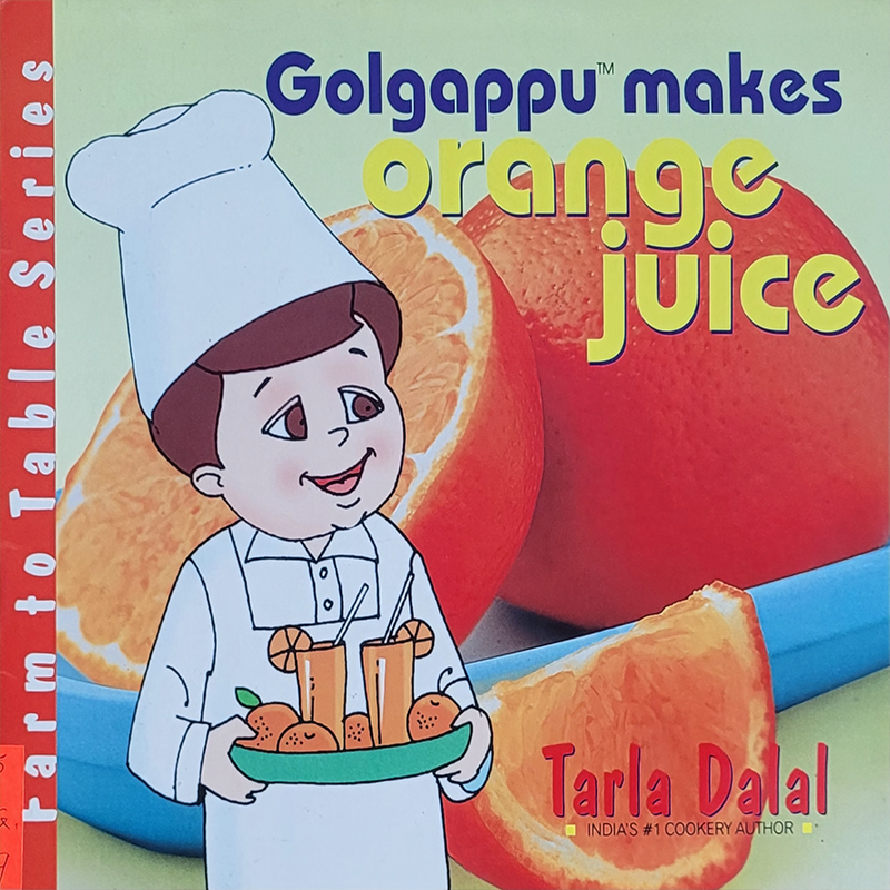 Golgappu makes orange juice