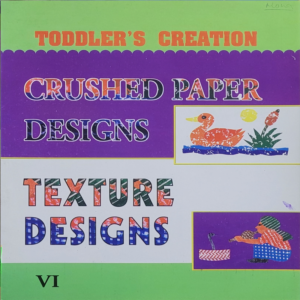 Toddler's Creation Crushed Paper Designs, Texture Designs