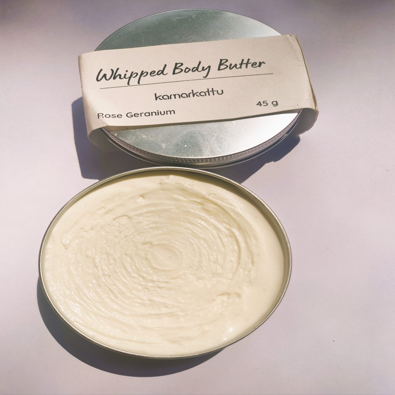 Natural Body Butter – Rose Geranium