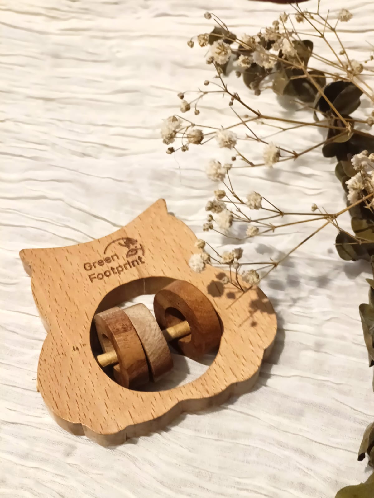 Neem Owl Teether