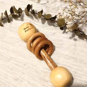 Neem Dumbbell Rattle
