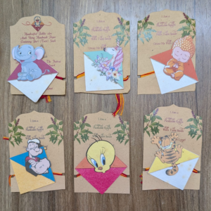 Bookmark cum Seed Rakhis